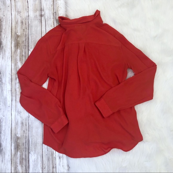 Vibrant Orange LOFT Top - Picture 5 of 7